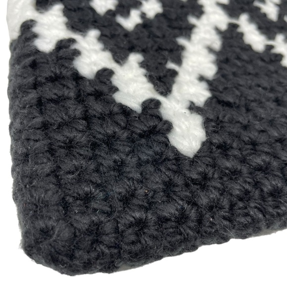 Market Knit Top Handle Tote Bag (Like MARNI) - Picture 6 of 9